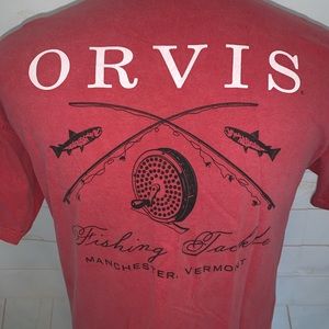 Orvis Men’s Fishing Tackle T-shirt Medium Pocket